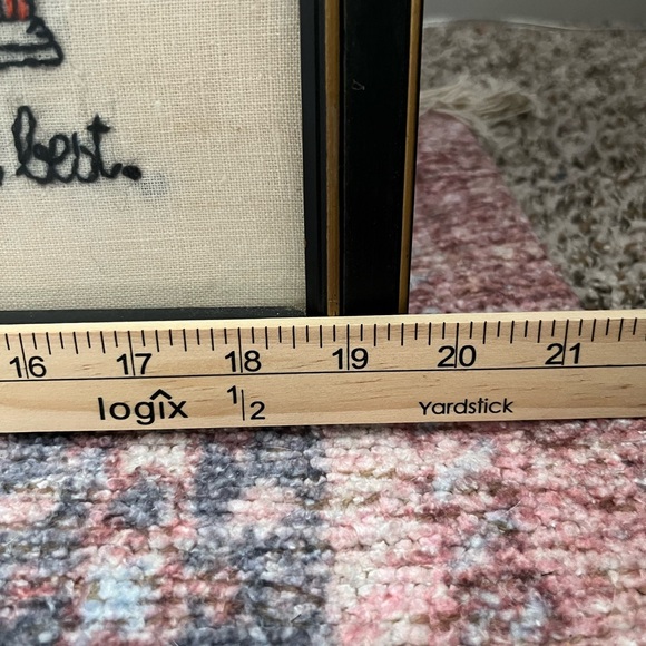 Vintage Caroline Tillman Crewel Virgo Zodiac - Picture 7 of 8